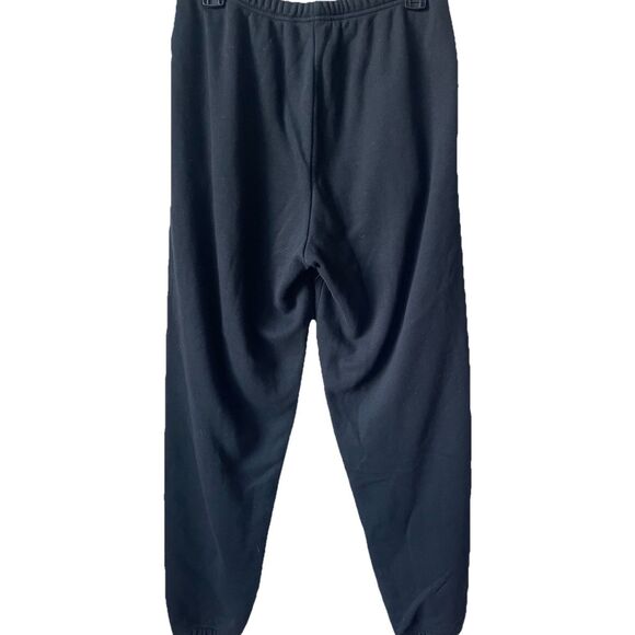 Skims Womens Cotton Fleece Classic Jogger Pant Onyx Size Medium Sweatpants - Picture 6 of 6